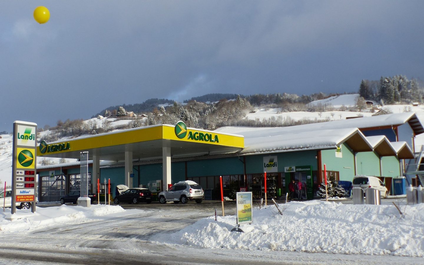 Landi Nesslau bei der Eröffnung vom 7. Dezember 2017.