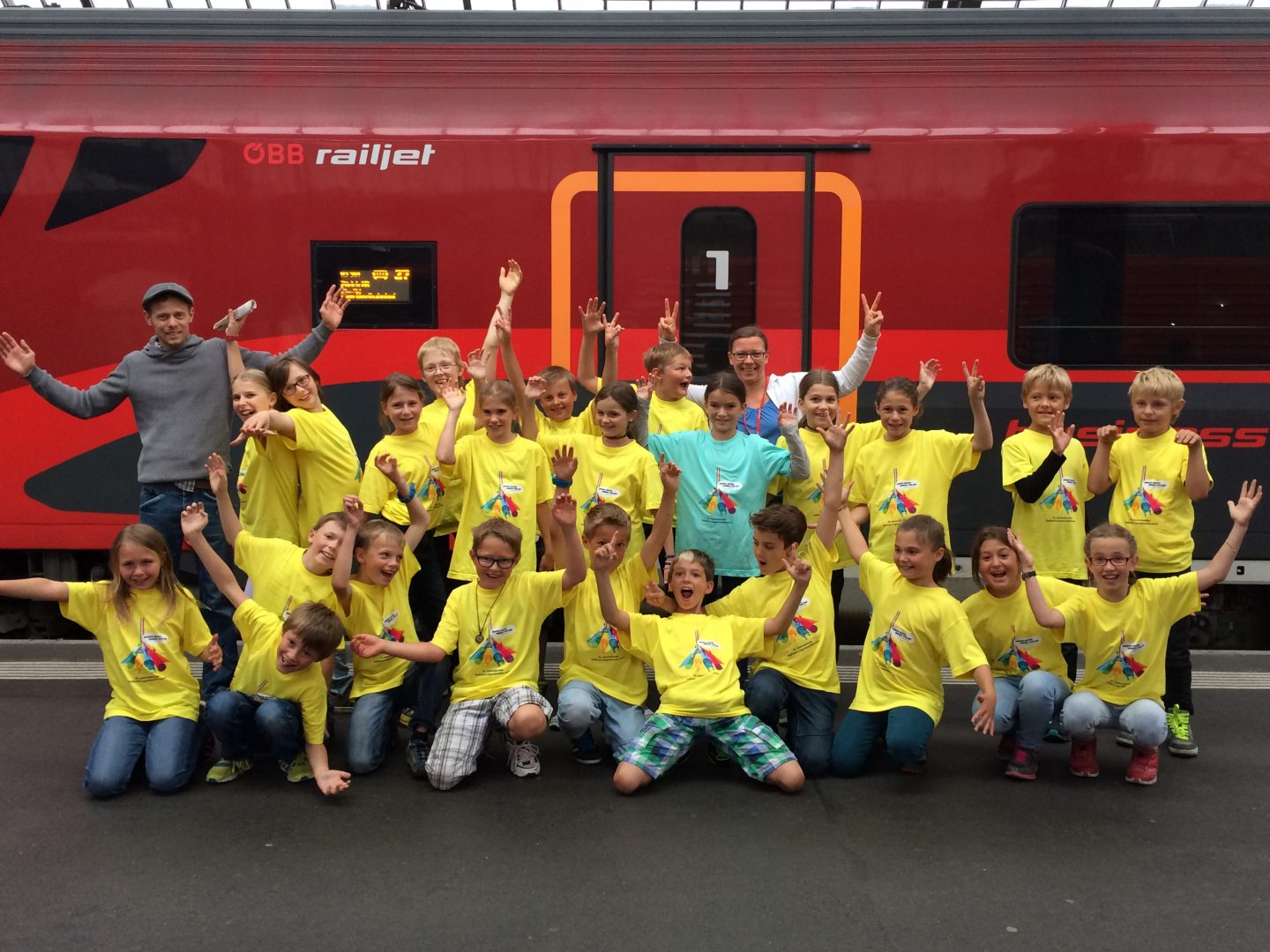 Die 3. /4. Klasse der Primarschule Wildhaus freuten sich über den Ausflug