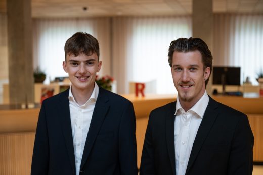 Andrin Rechberger und Dylan Röck