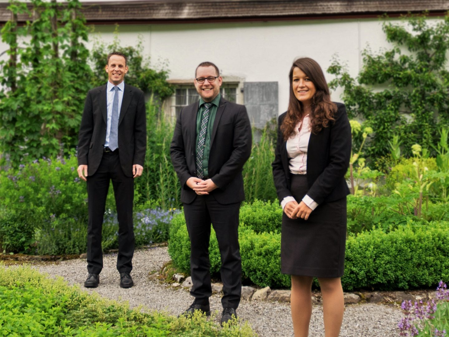 Thomas Bleiker, Christian Hildebrand und MIrjam Tobler