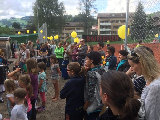 Einweihungsfest des Tennisclub Nesslau