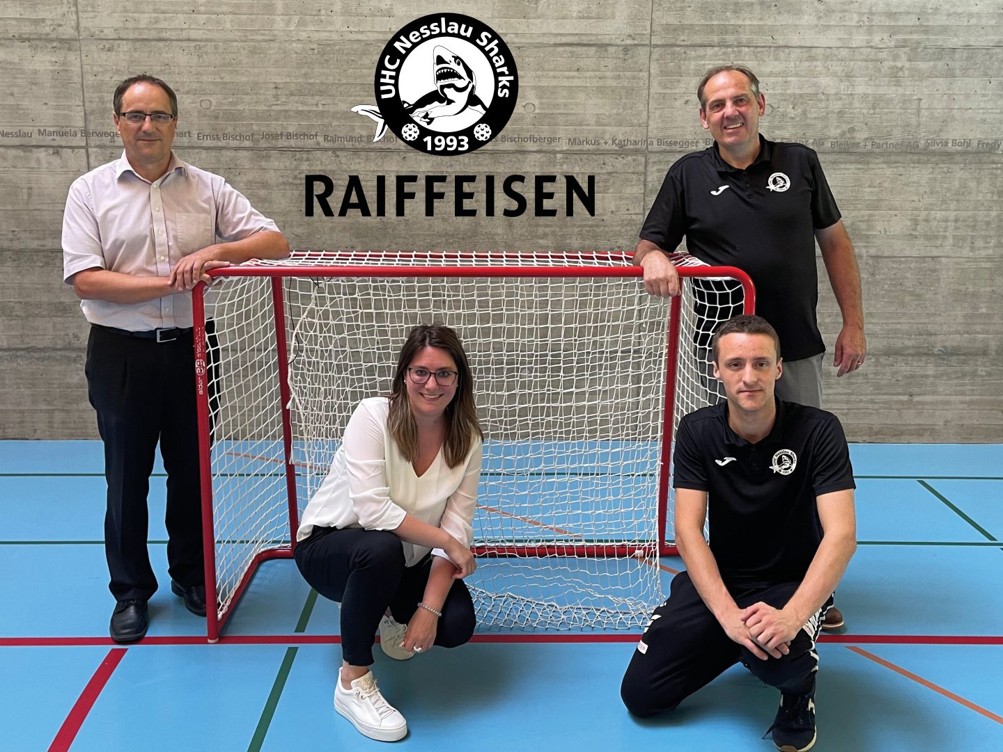 René Gebert, Fido Hartmann, Petra Fux und Adrian Gebert