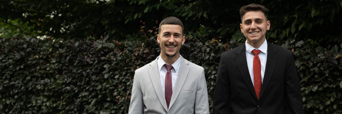 Robin Bissegger und Antonio Russo