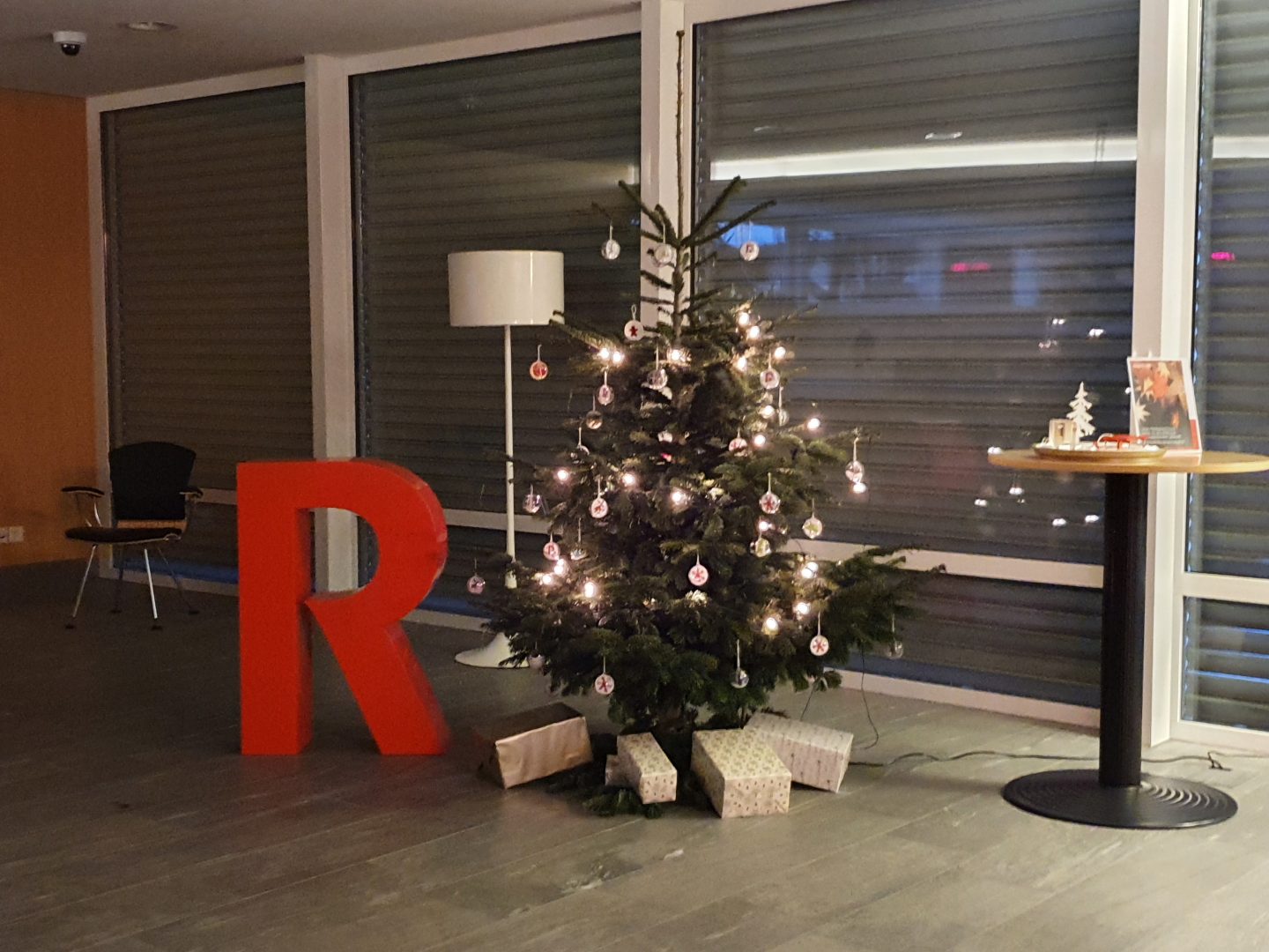 Sterne am Christbaum