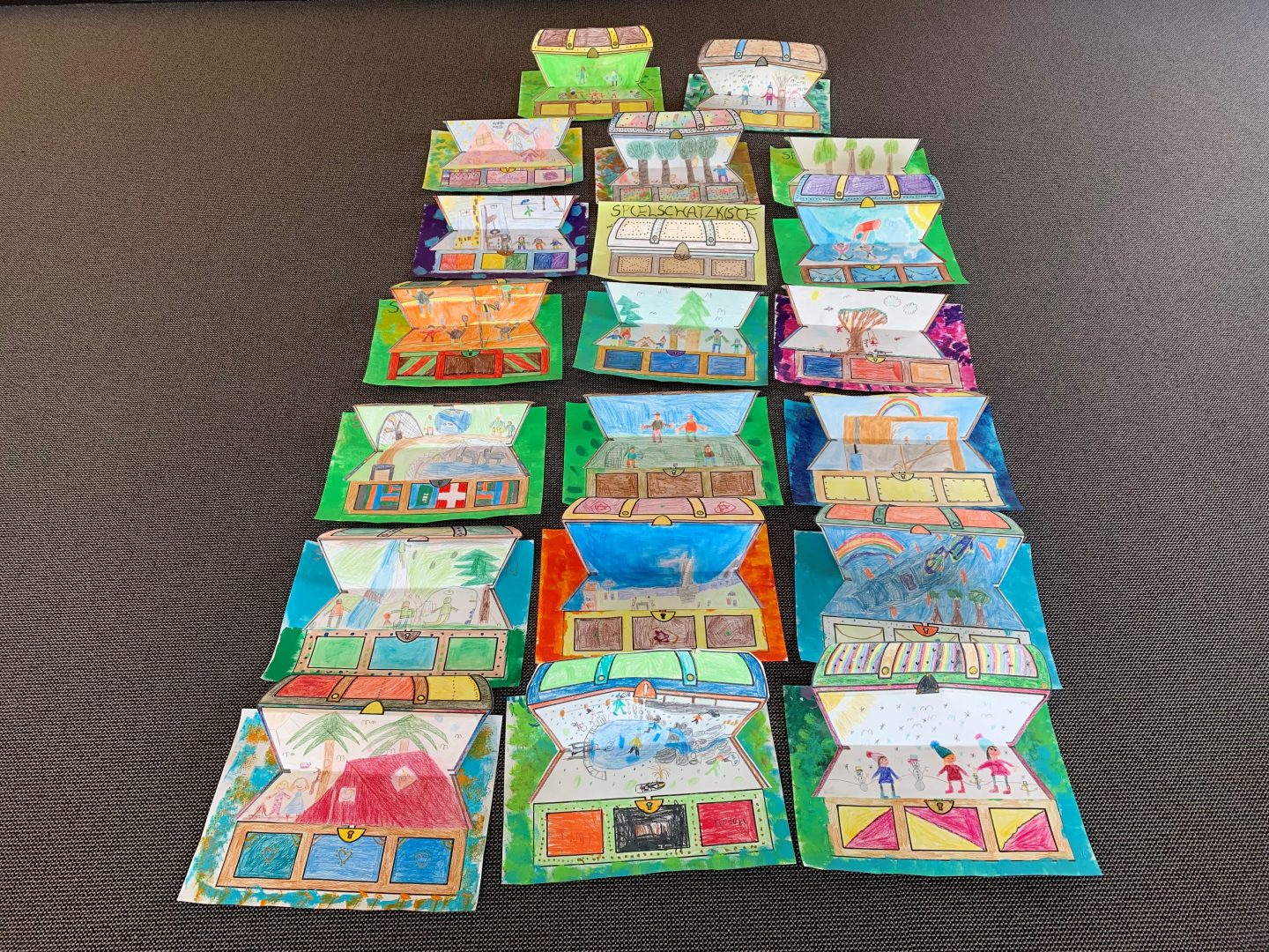 Das Klassenprojekt «Schatzkisten»