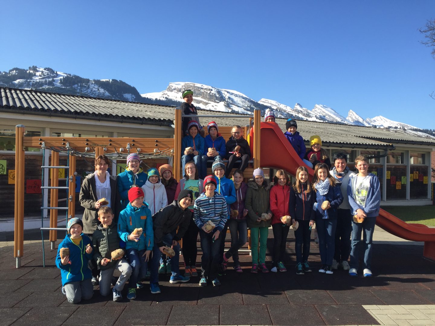 Klassenfoto 5./6. Klasse Wildhaus