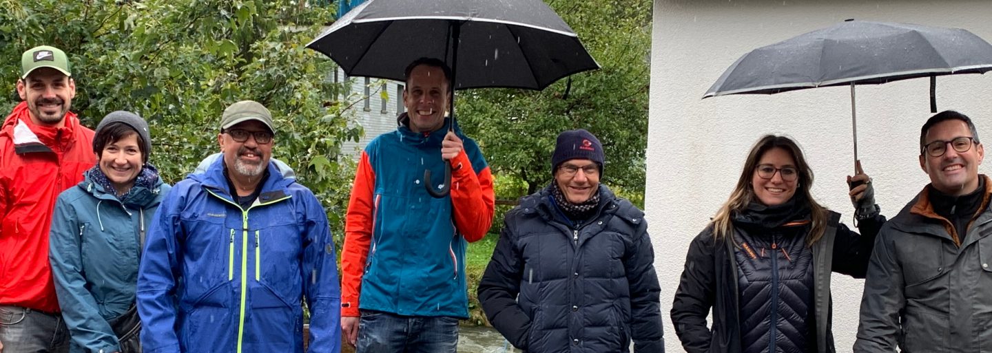 Delegation Raiffeisenbanker an Eröffnung Klangspur