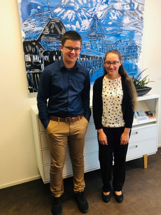 Foto Noah Stalder und Chiara Schmid