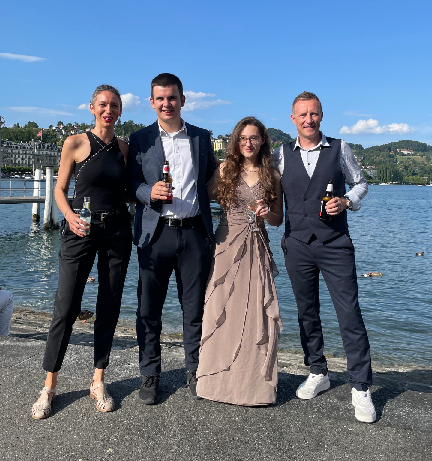 Chiara Schmid und Noah Stalder