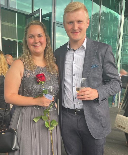 Daniel Walther und Alina Distel