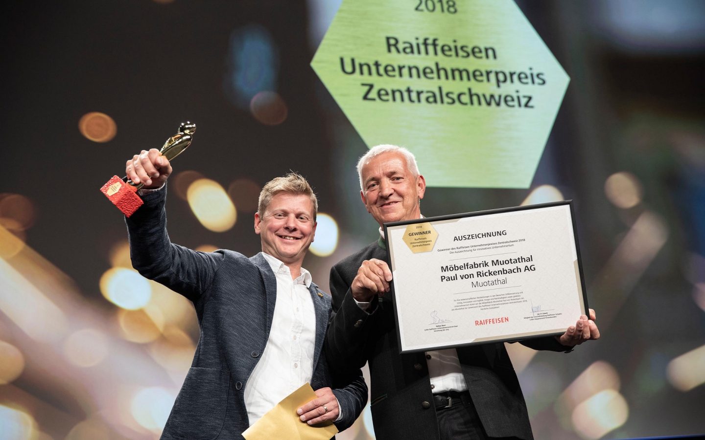 Gewinner Unternehmerpreis Zentralschweiz