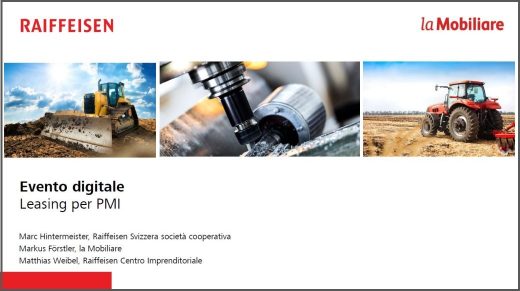Evento digitale «Leasing per PMI»