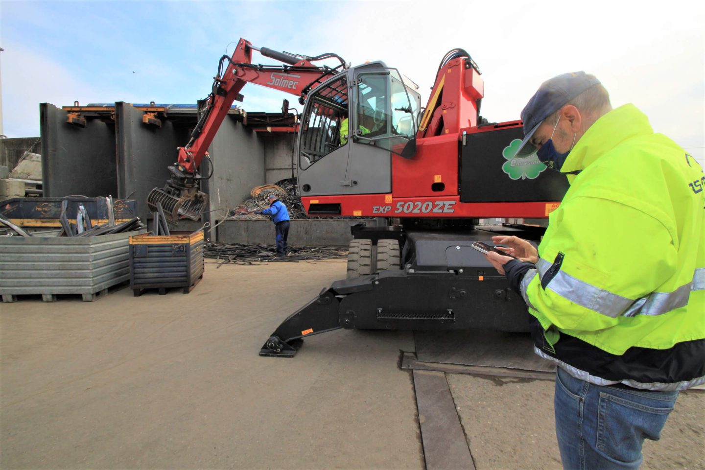 Recyclingunternehmen Armin Mühle nutzt Firmenleasing.