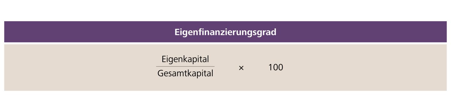 Eigenfinanzierungsgrad