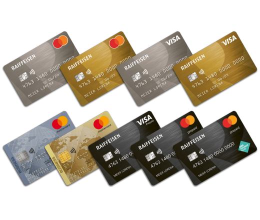 MasterCard et Visa Card