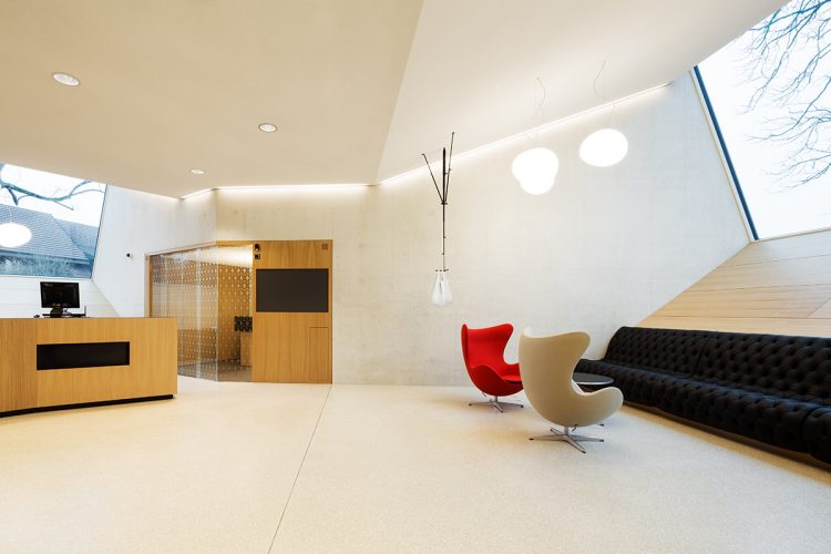 Nouveau hall de la Banque © Photo: Beat Bühler