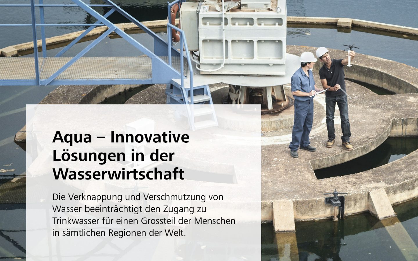 Aqua – Innovative Lösungen in der Wasserwirtschaft