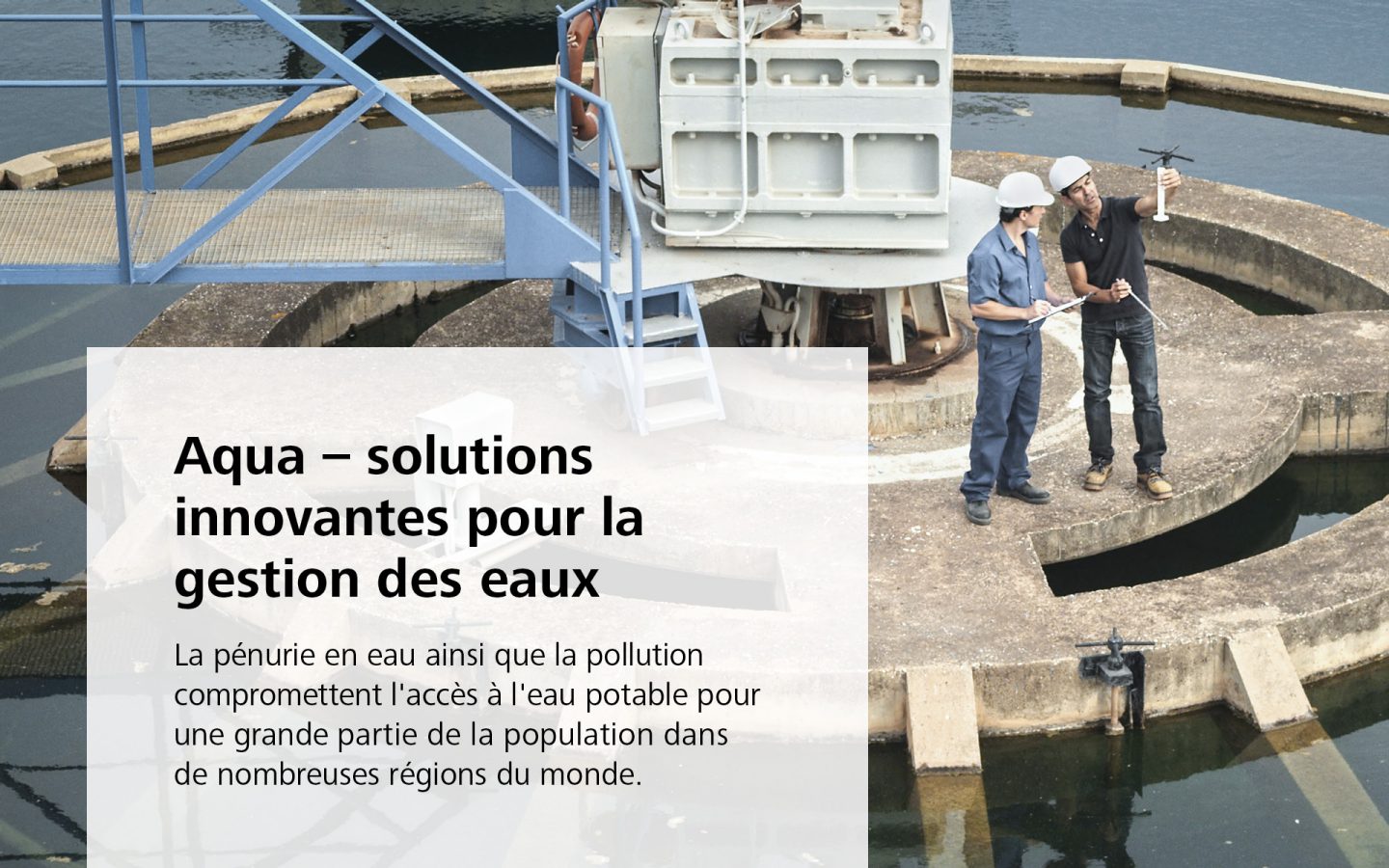 Aqua – Solutions innovantes pour la gestion des eaux