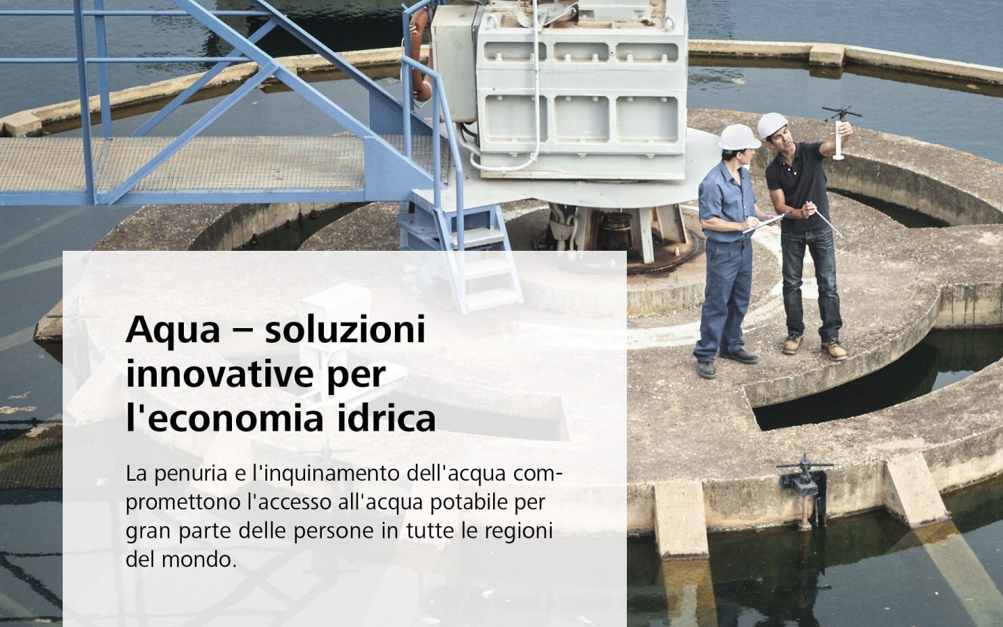Aqua – soluzioni innovative per l'economia idrica
