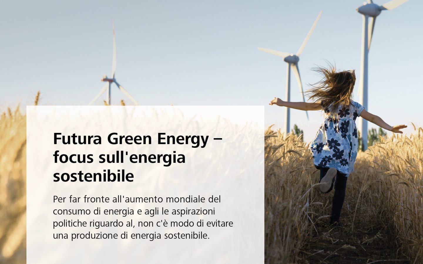 Futura Green Energy – focus sull'energia sostenibile
