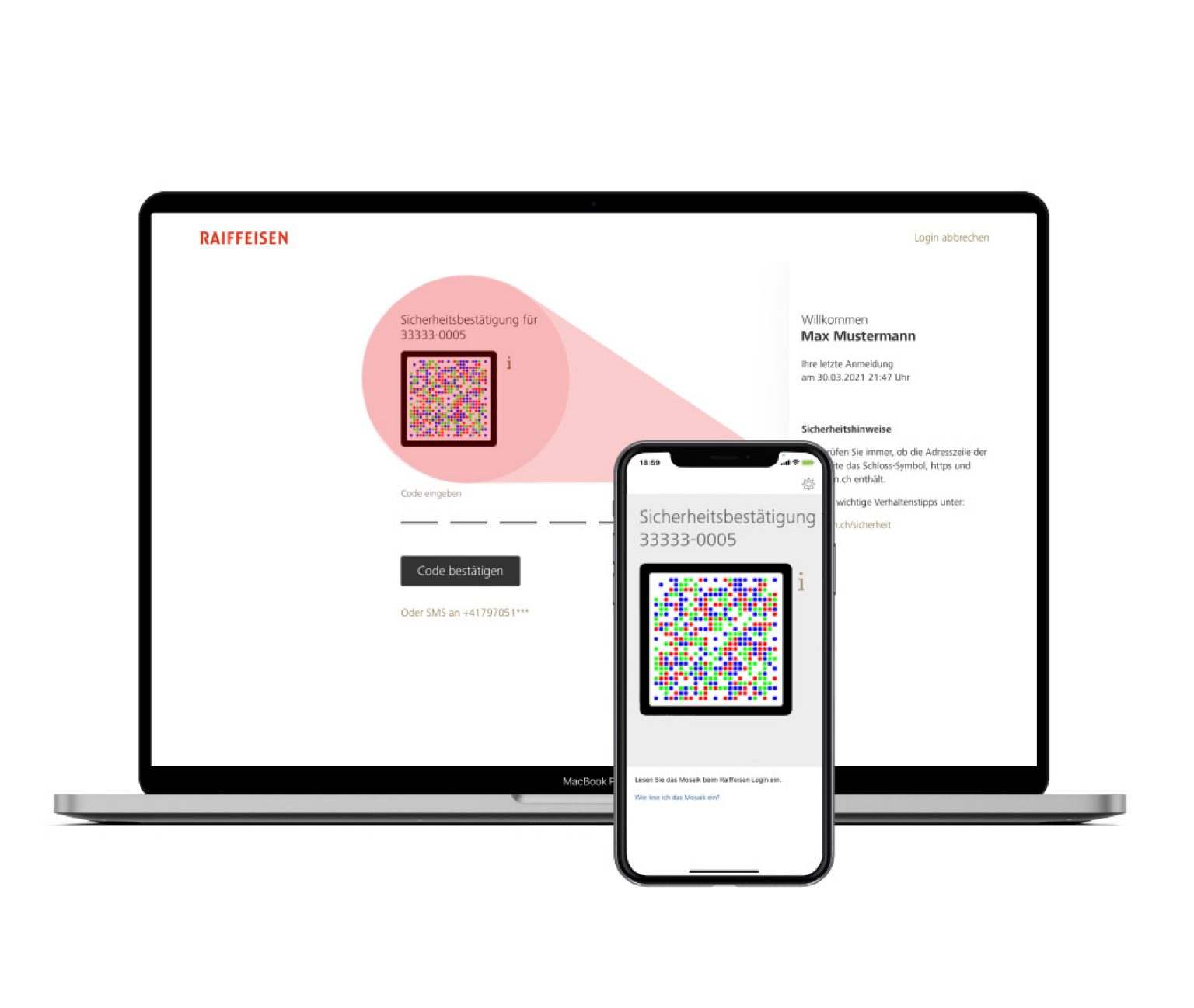 Mobile Banking & Zahlungen scannen