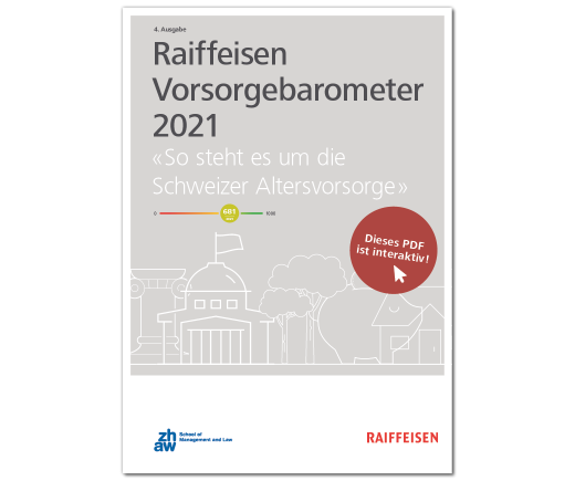 Studie Raiffeisen Vorsorgebarometer 2021