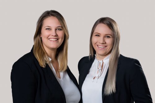 Fabienne Breu und Nicole Heeb