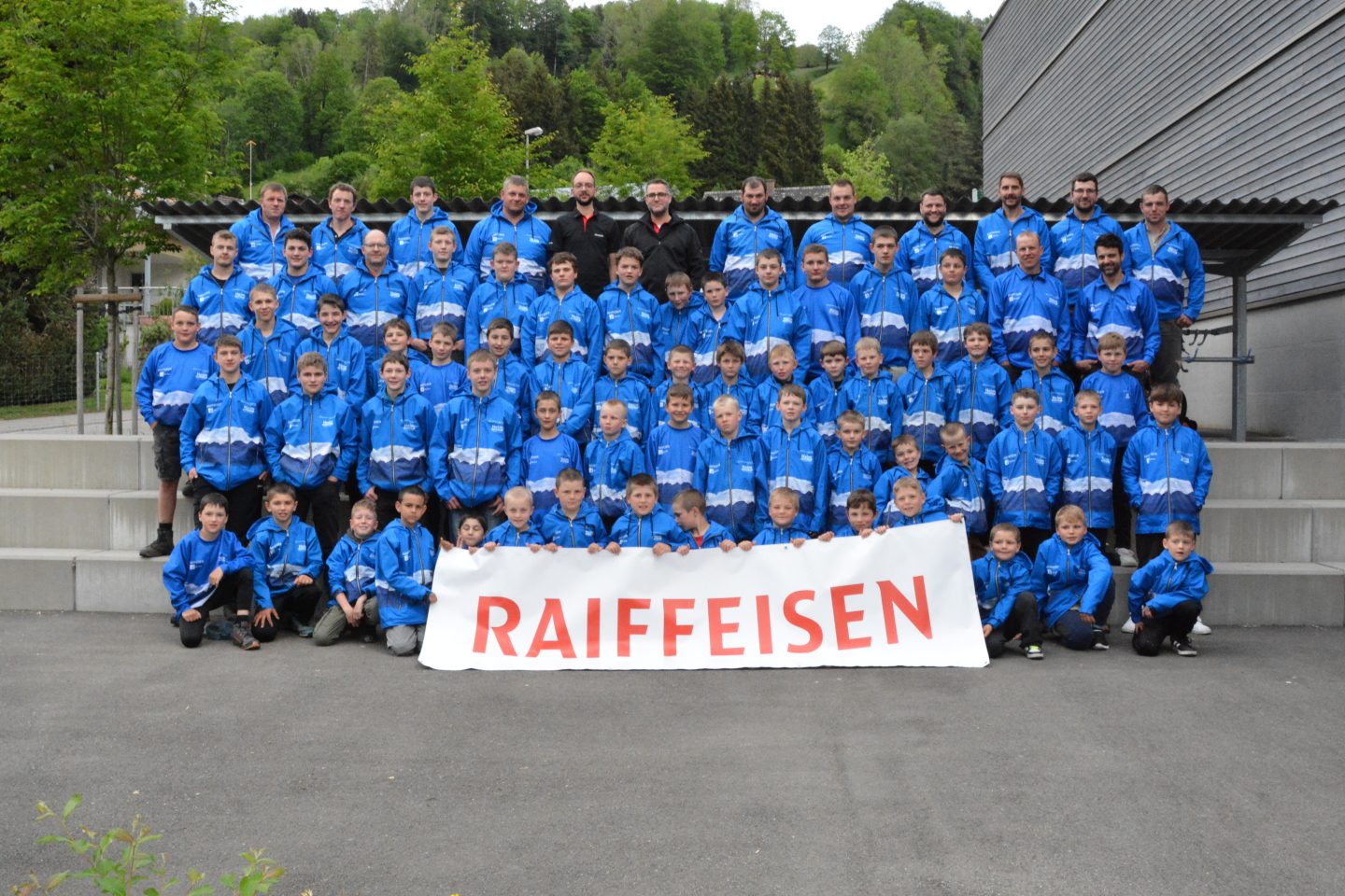 Schwingclub Wattwil mit Tobias Bruderer (RB Obertoggenburg) und Urs Wohlgensinger (RB Regio Unteres Toggenburg & Neckertal)