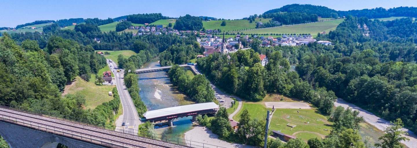 Holzbrücke Lütisburg