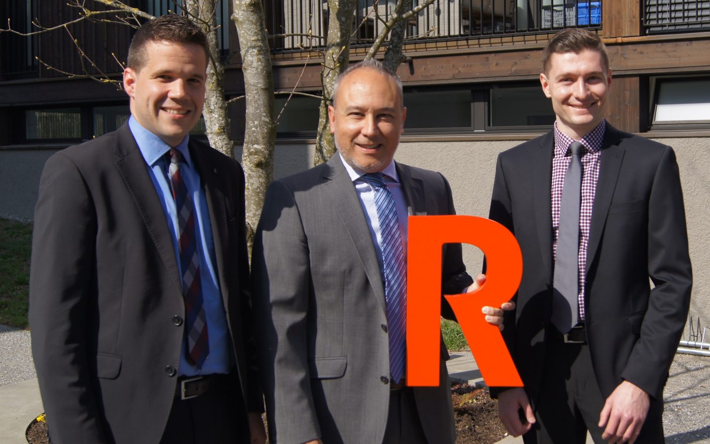 v.l. Tobias Bachmann, Ruben Temprana, Dominik Breitenmoser