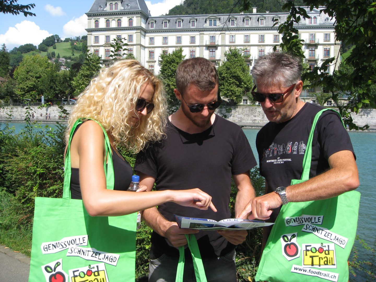 Knobelspass beim FoodTrail