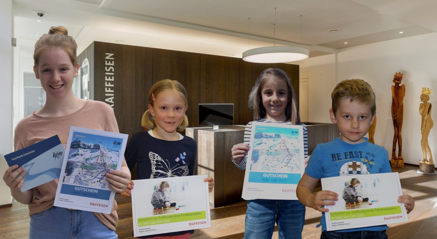 Bild (Fotomontage) v.l.n.r. Julia Gander, Aimee Flück, Lara Thöni, Alexander Kräulinger