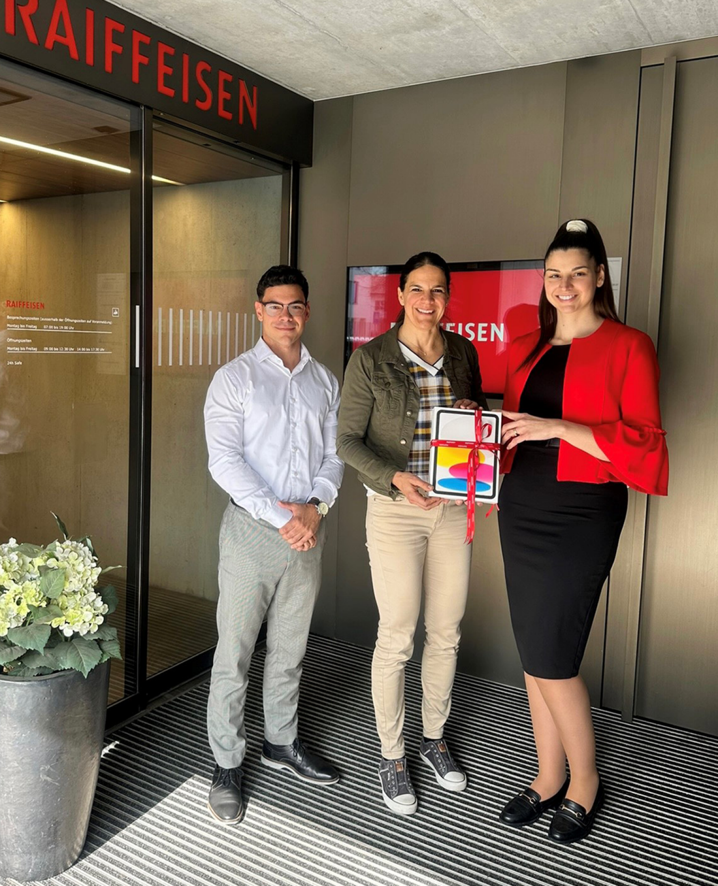 Kundenumfrage Gewinnerin iPad