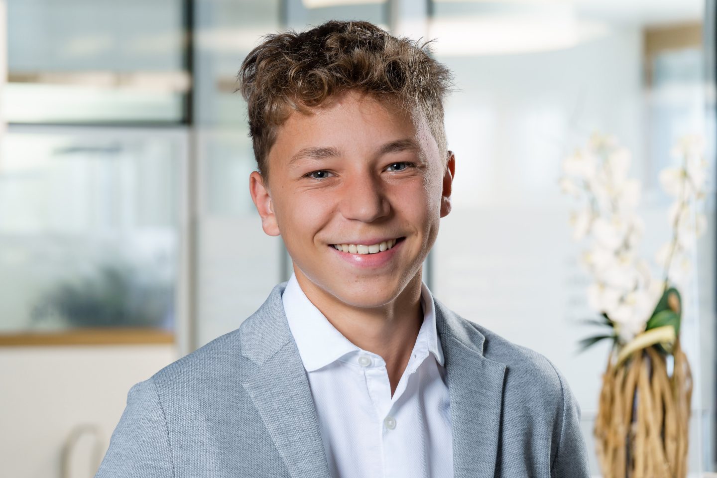 Luan Reichardt unser Lehrabgänger