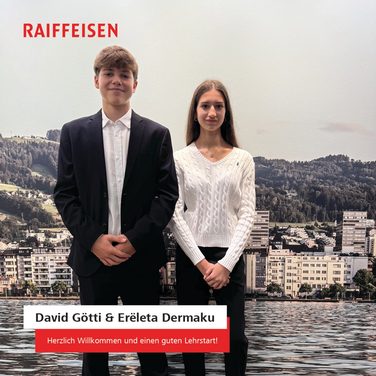 David Götti und Erëleta Dermaku