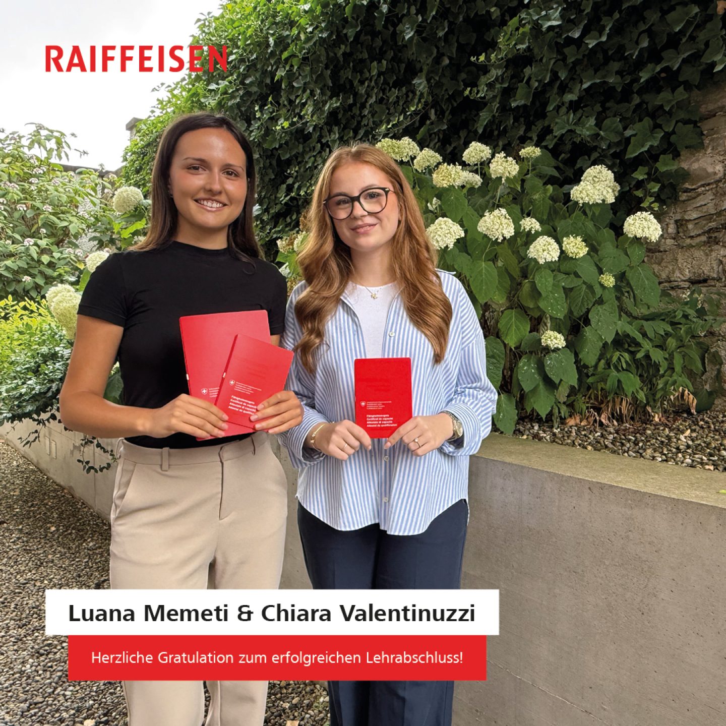 Luana Memeti und Chiara Valentinuzzi