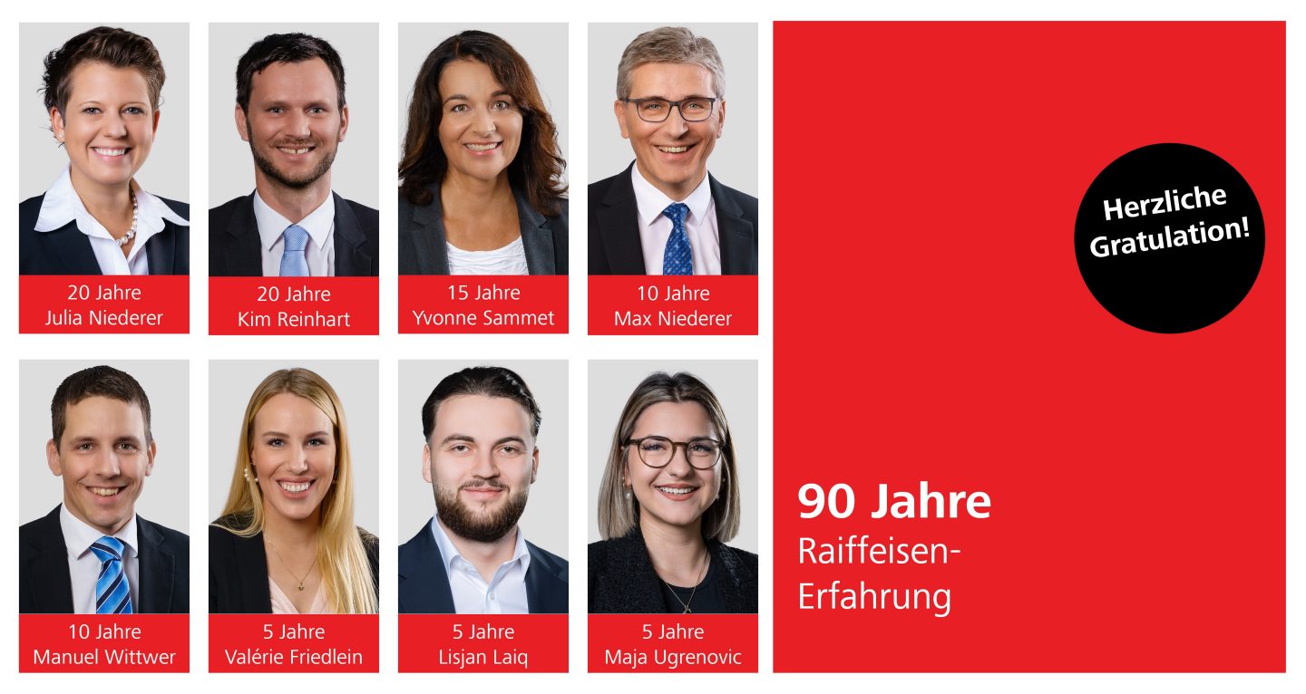 90 Jahre Raiffeisen-Erfahrung