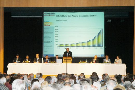 Generalversammlung und Galaabend 2005 Raiffeisenbank Reinach BL