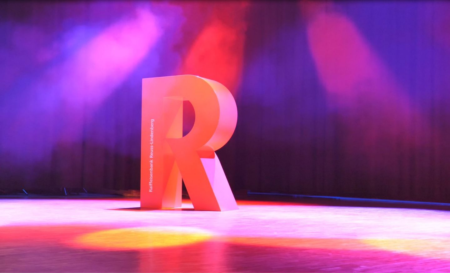 Bühnenbild Mitglieder-Event