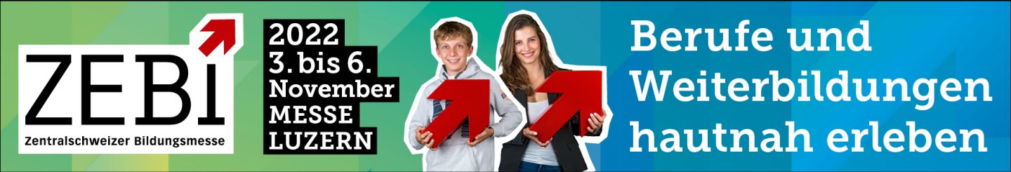 Ankündigung ZEBI mit zwei Jugendlichen