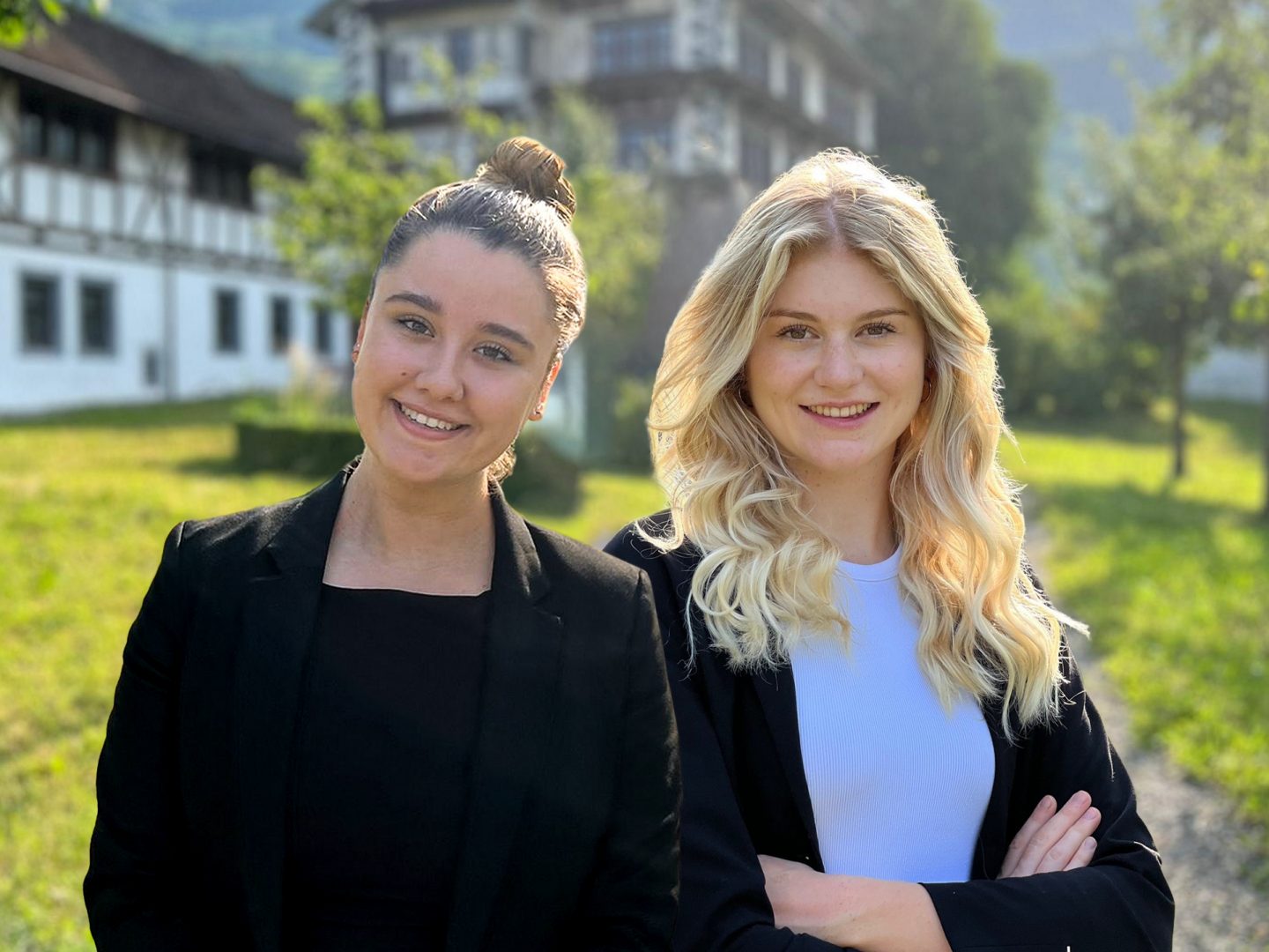 Foto von Lorena Reding und Seraina Gwerder