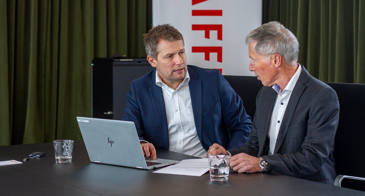 Ivan Köpfli, Vorsitzender der Bankleitung, und Reto Purtschert, Präsident des Verwaltungsrats