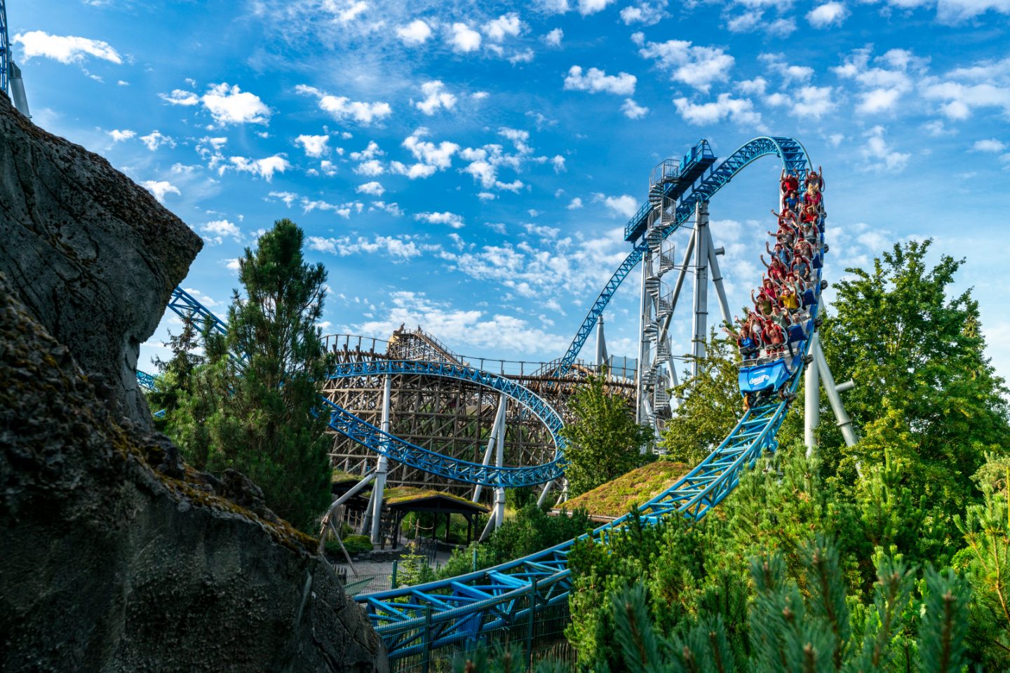bluefire achterbahn