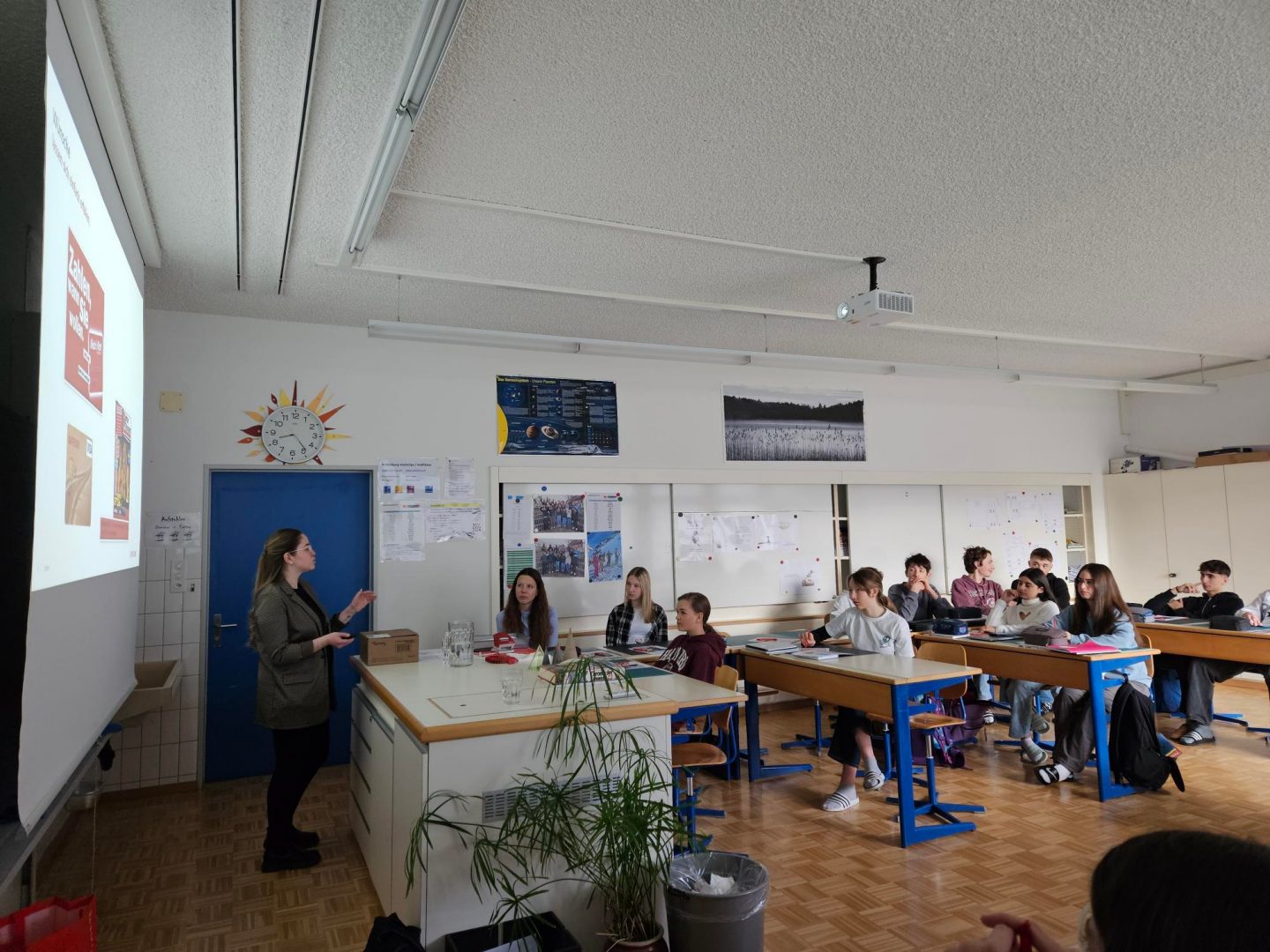 Workshop mit den 3. Oberstufenschülern in Bad Ragaz