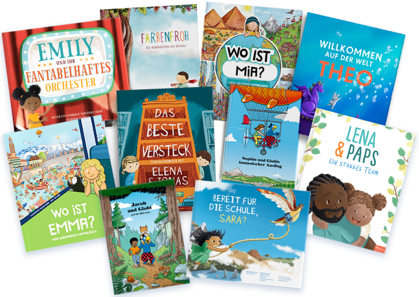 Personalisierte Kinderbücher von Librio