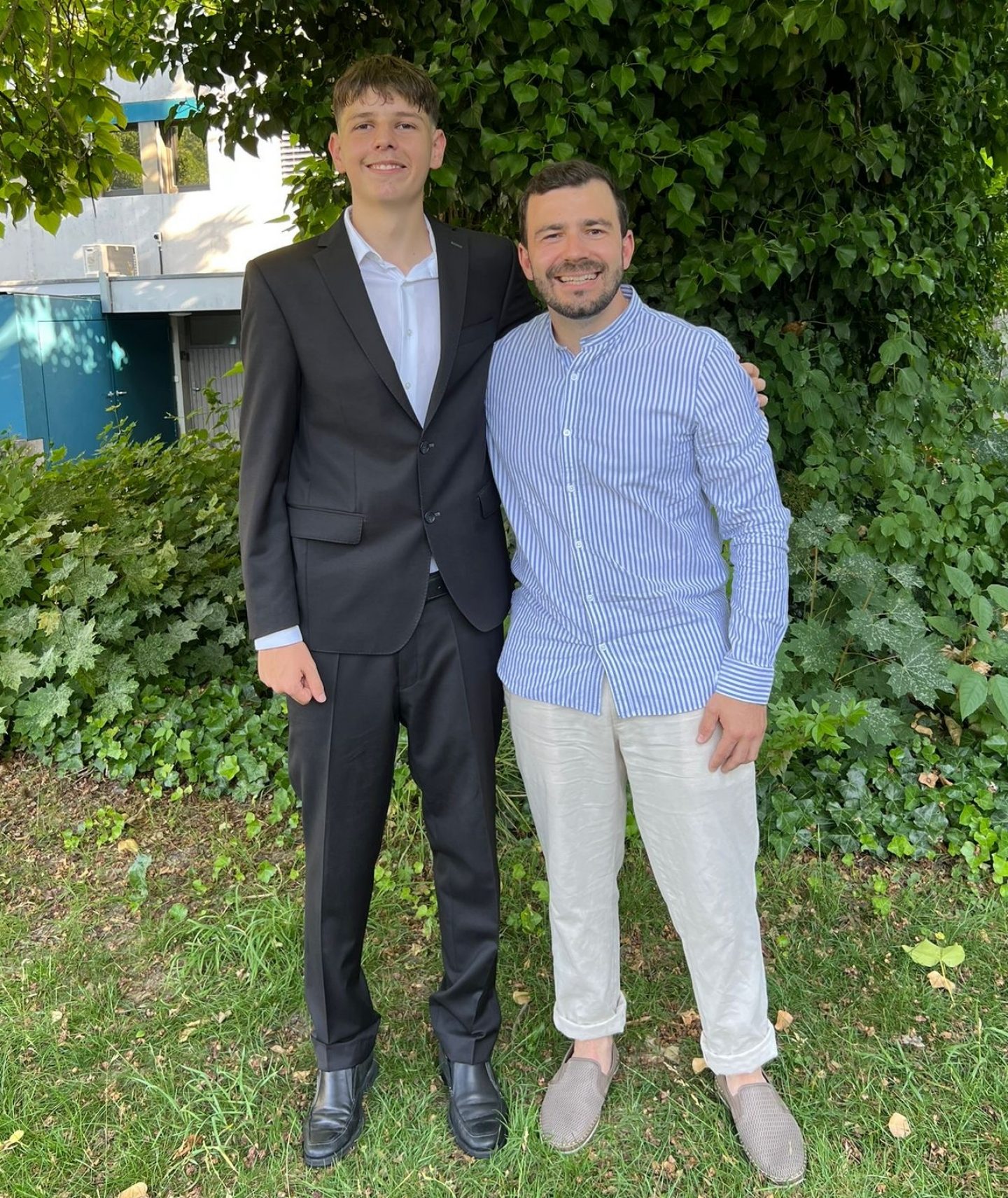 Roman Lutz (links) und Claudio Guerrini (rechts)