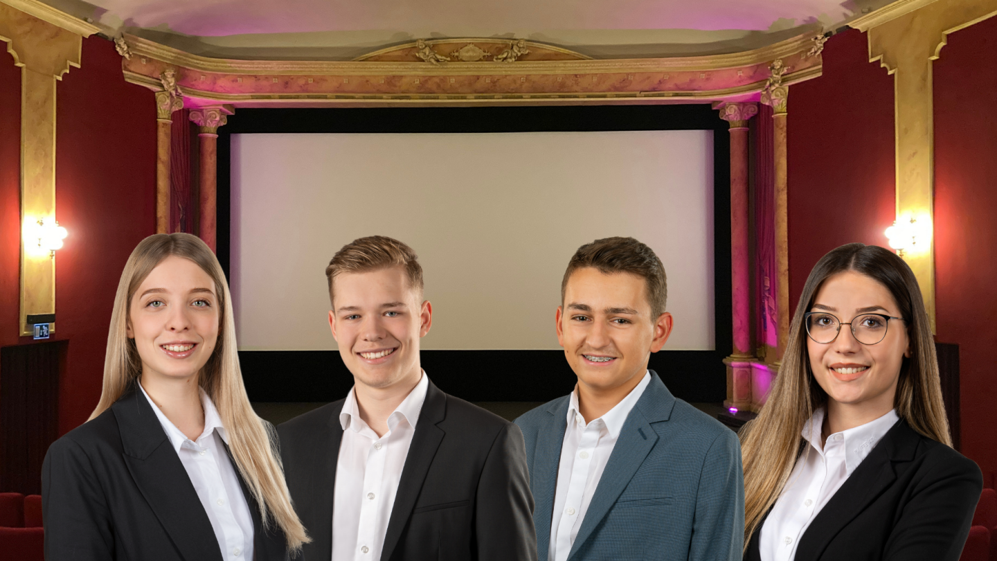 Die jungen Referierenden der Raiffeisenbank Sarganserland