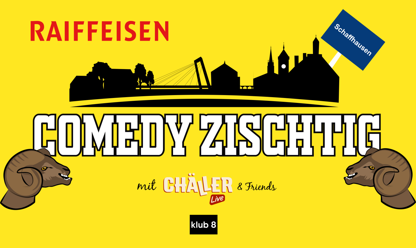 Raiffeisen Comedy Zischtig Logo