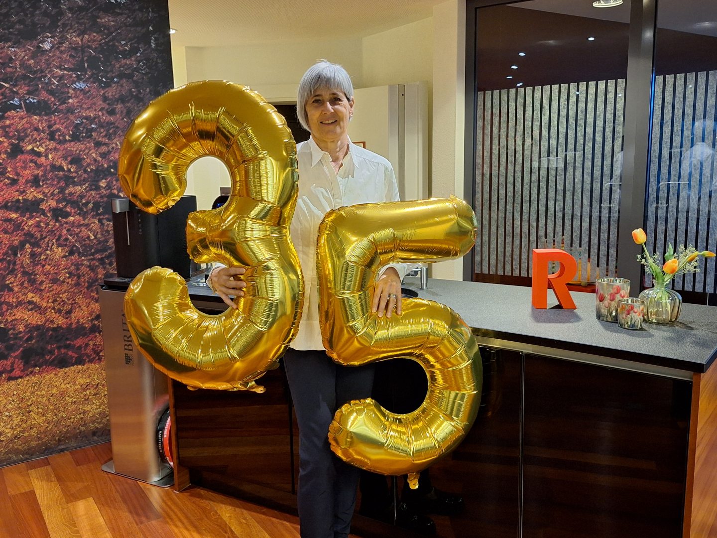 35 Jahr Jubiläum Monika Göldi