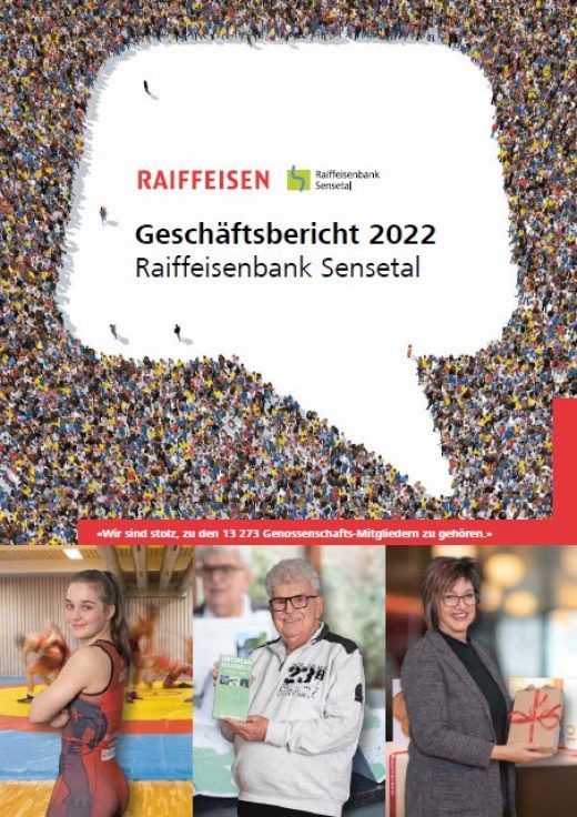 Geschäftsbericht 2022 Raiffeisenbank Sensetal